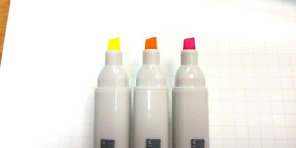 コクヨ　蛍光ペン　蛍光マーカー3本セット　WiLL STATIONERY ACTIC２