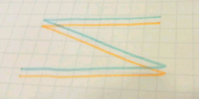 コクヨ 2色蛍光マーカー ビートルティップ・デュアルカラー５